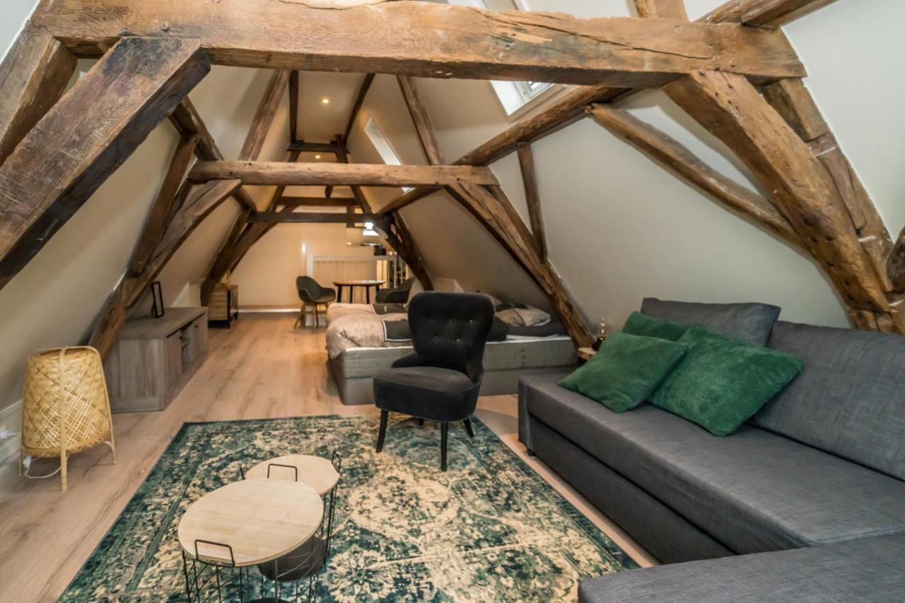 Pakhuis De Venkel - Zolder Studio Apartment Zierikzee Luaran gambar