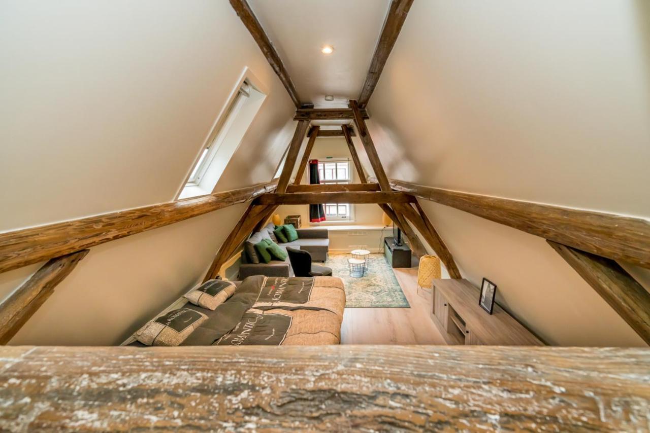 Pakhuis De Venkel - Zolder Studio Apartment Zierikzee Luaran gambar